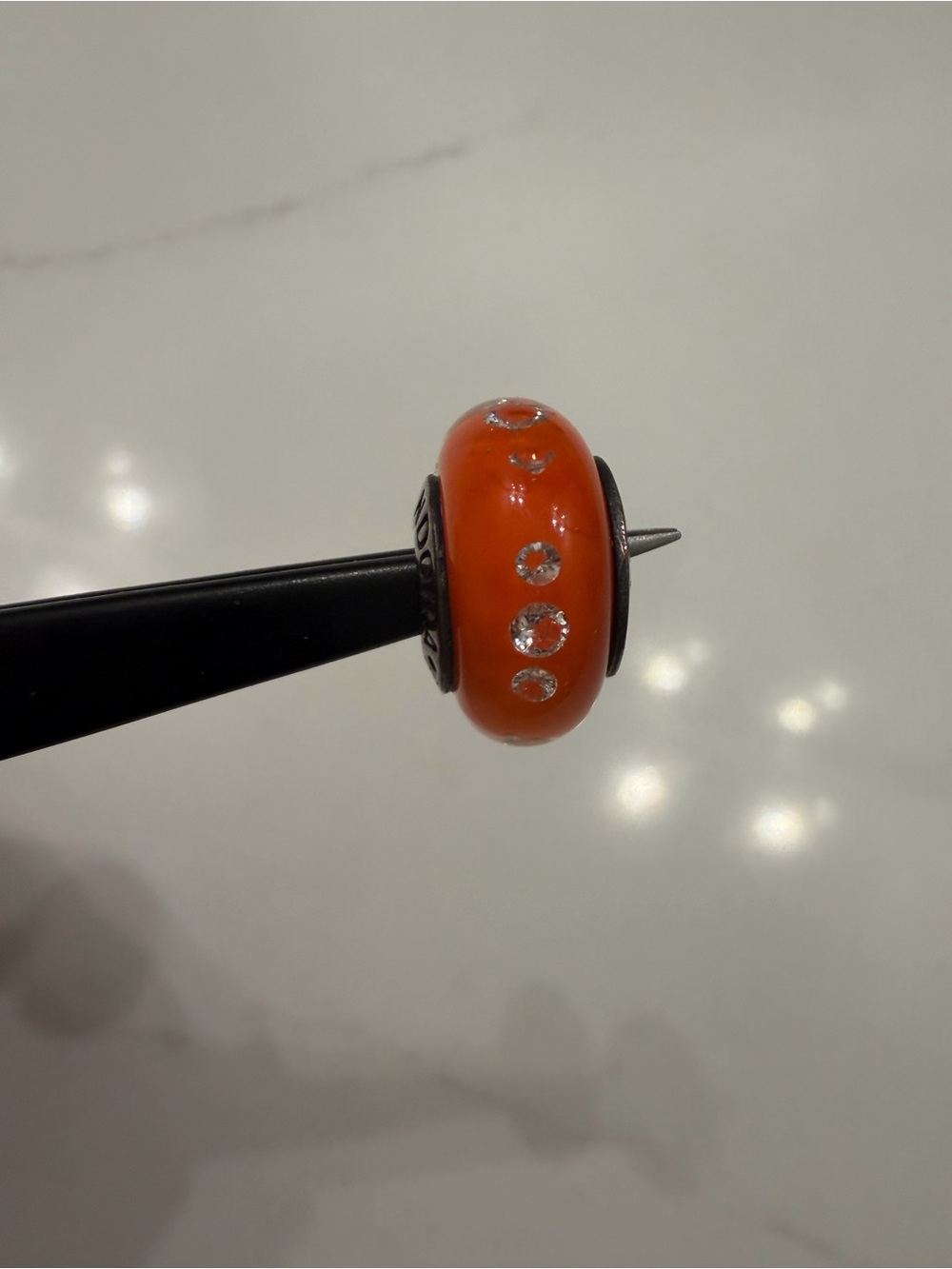 Pandora Orange Charm